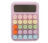 UTHCLO Calcolatrice da Tavolo Piccola Meccanica Cifre con Display LCD Grande Portatile e Durevole in Abs per Studenti e Ufficio Funzioni Base di Calcolo e Uso Quotidiano