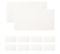 UTHCLO Carta di Ricarica Planner 2026 Non Datata M5 Pieghevole per Raccoglitori ad Anelli, Inserti Mensili e Giornalieri per Appunti e Organizzazione Flessibile