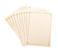 UTHCLO Carta Per Certificati A4 Bianca Senza Caratteri, Set 10 Pezzi, Per Stampa Diplomi e Certificati Scolastici, Uso Verticale o Orizzontale, Per Cerimonie Premi e Riconoscimenti Accademici