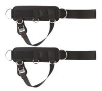 UTHCLO Cinghie per Caviglia da Allenamento Fitness Regolabili in Rete Traspirante Doppio D-Ring per Macchine Via Cavo e Manubri, Accessori Sportivi per Tonificazione Gambe e Glutei, 1