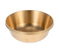 UTHCLO Ciotola Offerta in Rame Spessa per Buddha Mini Decorazione Zen per Preghiera Tibetana Versatile per Snack e Atmosfera Rilassante