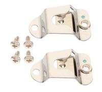 UTHCLO Clip per Microfono in Metallo 2 Set Viti per Radio Cb Supporti per Microfoni Portamicrofono Cb Accessori per Radio