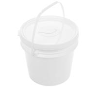 UTHCLO Contenitore in Plastica Bianco da 4l per Salviette Umidificate e Comodità in Movimento Coperchio Pratico, Dispenser Versatile per Uso in Auto