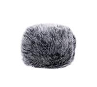 UTHCLO Copertura Antivento Pelosa per Microfono in Peluche Morbido Protezione Antispruzzo Spessa per Microfono Accessorio Pratico per Registrazioni e Interviste