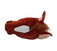 UTHCLO Copricapo da Costume Corna e Orecchie da Cavallo in Peluche Marrone, Maschera da Cavallo per Adulti per Feste di Capodanno 2026 e Cosplay di Gruppo