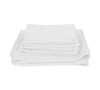 UTHCLO Copripoltrona per Massaggi a Quadri in Pile e Fibra Chimica Set 4 Pezzi per Chaise Longue Reclinabile Copridivano Protettivo per Salone Spa e Pediluvio Lavabile in Lavatrice