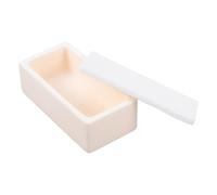 UTHCLO Crogiolo in Corindone con Coperchio 60x30x20 Mm, Resistente ad Alte Temperature e Acidi, Ciotola per Fusione Metalli e Gioielli per Uso Laboratoristico Professionale