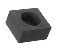 UTHCLO Crogiolo in Grafite per Fusione Metalli da 1,5 Ml Stampo per Oro e Argento Piatto di Fusione per Gioielli Distribuzione Termica Uniforme e Resistenza alla Corrosione Artigianale