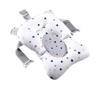 UTHCLO Cuscino Bagnetto per Bambino e Bambina in Schiuma e Plastica Angolo Regolabile e Materiale Traspirante per Momenti di Bagno Protetti e Confortevoli