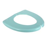 UTHCLO Cuscino Coprisedile WC Pieghevole in Plastica Verde con Superficie Antiscivolo e Facile da Pulire per Campeggio e Camere Dormitorio