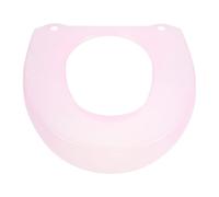 UTHCLO Cuscino Copriwater in Plastica Lavabile, Protezione Anello Sedile Wc Stabile Antiscivolo, Accessorio Riutilizzabile per Bagno Personale e Hotel, Riduttore per Toilette Portatile