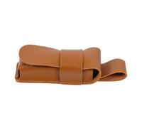 UTHCLO Custodia in Pelle Marrone per Armonica a 10 Fori, Porta Armonica Leggera e Portatile, Protezione Pratica per Principianti, Borsa per Trasporto Strumenti Musicali