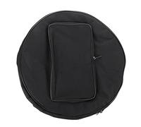 UTHCLO Custodia Portatile Oxford Tracolla Regolabile Nero Borsa Porta Rullante Batteria Imbottita da 13-14 Pollici per Esibizioni All'aperti per Strumenti Musicali