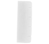 UTHCLO Dado in Osso Di Bue Per Strumento a 4 Corde Supporto Per Corde Regolabile, Accessorio Per Banjo Foro Intaglio, Bianco