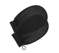 UTHCLO Esfolianti Per Corpo Viscosa Rimozione Della Morta Guanto Bagno Per Doccia Esfoliazione e Comfort Assoluto Unisex Nero