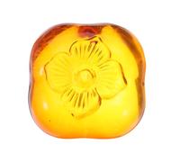 UTHCLO Fermacarte Pesante in Cristallo a Forma di Cachi Grande, Accessorio da Scrivania per Calligrafia e Progetti di Cucito, Peso Stabile per Carta e Tessuti, Decorazione Artistica