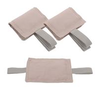 UTHCLO Fermaporta Cuscino e Clip di Sicurezza 3 Pezzi per Cameretta Ragazzo Ragazza, Protezione Anti-pizzicamento per Porta della Stanza, Supporto in Fibra Tessile per Colore Casuale