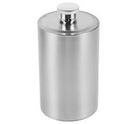 UTHCLO Fiaschetta in Acciaio 304 Cilindrica da 500 Ml Fiaschetta da Viaggio Chiusura Ermetica Portabottiglie Tascabile per Uomo Resistente alle Cadute e Leggera per Uso Outdoor