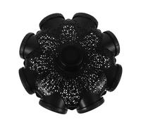 UTHCLO Gabbia da Pesca in Plastica Nera per Pesca All'aperto Design Cavo Leggero e Miglioramento Dell'effetto di Cattura