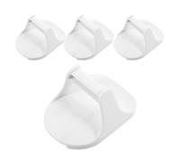 UTHCLO Ganci Adesivi per Bottiglie Spray 4 Pezzi in ABS Resistenti Porta Bomboletta Spray da Parete Multiuso per Cucina e Bagno Organizzatore senza Fori