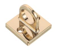 UTHCLO Gancio da Parete per Controllo Folla in Lega di Zinco Supporto Anello per Corda Barriera Piastra a Muro per Hotel e Eventi Montaggio Facile Colore Titanio