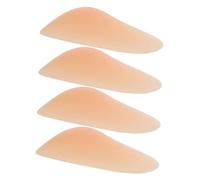 UTHCLO Ginocchiere in Silicone Autoadesive Beige M Set da 4 Pezzi Protezione Spessa e Morbida per Pattinaggio Sul Ghiaccio Skateboard e Sci Adatte a Donne e Principianti