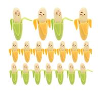 UTHCLO Gomme per Matite Kawaii a Forma di Banana, Mini Gomme Multifunzione per Studenti, Set da 50 Pezzi Colorate, Leggere e Facili da Usare per Scuola e Ufficio