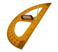 UTHCLO Goniometro Semi in Plastica Resistente con Manico Ergonomico Strumento Portatile per Insegnanti Geometria e Lavagna per Lezioni Matematica e Misurazioni Precise