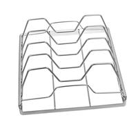 UTHCLO Graticola Barbecue in Acciaio Inossidabile Supporto per Grigliate Outdoor Adatto per Camping Giardino e Stand Portatile per BBQ