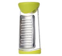 UTHCLO Grattugia in Acciaio Inox Multifunzione per Formaggio, Verdure e Frutta con Spazzola Pulizia, Grattugia Semicircolare Manuale per Aglio e Spezie, Utensile Cucina Resistente