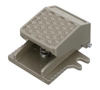 UTHCLO Interruttore di Comando a Pedale Pneumatico in Metallo Sigillato Valvola a Pedale per Controllo del Flusso D’Aria Meccanismo di Rilascio Industriale per Applicazioni di