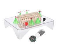 UTHCLO Kit Didattico Elettromagnetico con Bobina in Rame, Ago Magnetico e Bussola, Dimostratore del Campo Magnetico per Insegnamento delle Scienze e Esperimenti Scientifici