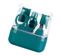 UTHCLO Kit Tagliaunghie per Verde Cartoon Set Manicure con Impugnatura Ergonomica Facile da Usare e Conservare Strumenti Sicuri per Cura Unghie Ragazzo Ragazza e Uso Domestico