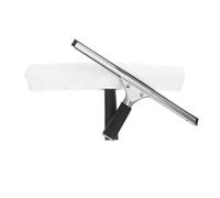 UTHCLO Kit Tergivetro Manuale in Gomma 35 Cm per Vetri, Specchi e Porte in Vetro, Detergente per Vetri Portatile per Casa, Hotel e Scuole, Strumento per Pulizia senza Graffi