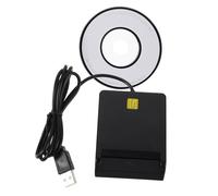 UTHCLO Lettore Smart Card USB Portatile Compatibile Windows Vista per Carte Dnie Atm Ic Id Cac Sim Smart Card Prestazioni Veloci e Facile Installazione