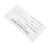 UTHCLO Libro di Controllo Finanziario Portatile per Assegni a Caratteri Grandi Registro Saldo Libretto Assegni e Quaderno Gestione Spese Tracker Valuta per Pianificazione Obiettivi