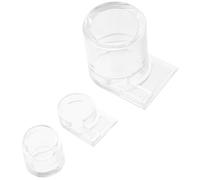 UTHCLO Mangiatoia per Formiche Acrilica 2 Pezzi Trasparente Ciotola per Formiche Grande e Piccola Accessorio per Alimentazione Nido Formicaio Compatto e Durevole per Allevamento