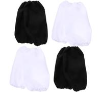 UTHCLO Maniche Lunghe Impermeabili per Lavoro e Cucina Set da 4 Paia Polsini Elastici Antischizzo Maniche Protettive Antiolio per Pulizia e Uso Domestico