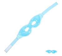 UTHCLO Maschera per Occhi in Gel Rinfrescante Riutilizzabile, Impacco Caldo e Freddo in Pvc e Cotone, Copertura Occhi Antistress per Studenti e Impiegati, Sollievo Affaticamento