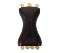 UTHCLO Massaggiatore Facciale Manuale in Legno di Palissandro Portatile per Massaggio Multizona Viso, Collo e Cute, Pettine Massaggiante Naturale Compatto per Uso Spa e Viaggio