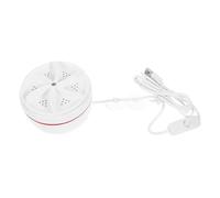 UTHCLO Mini Lavatrice Portatile USB per Viaggi e Università Piccola Lavatrice con Ventosa Stabilizzante Adatta per Camicie e Abiti Leggeri Compatibile con Power Bank USB Fast Charging