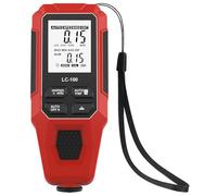 UTHCLO Misuratore di Spessore Vernice Auto Digitale ad Alta Precisione per Ispezione Veicoli Test Non Distruttivo, Corpo in Abs e Alimentazione 2 X Aaa
