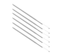 UTHCLO Molla di Chiusura Automatica per Porte Interne con Gancio, Chiudiporta a Molla Silenzioso in Metallo Resistente, Set da 6 Pezzi per Porte Scorrevoli, Zanzariere e Cancelli,