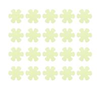 UTHCLO Nastro Antiscivolo Luminoso Fluorescente 20 Fogli 8X8 CM Effetto Riflettente per Sicurezza Scale e Pavimenti Nastro di Avvertimento Pratico e Durevole per Ambienti Interni ed