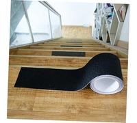 UTHCLO Nastro Antiscivolo PVC Opaco Nero Adesivo Antisdrucciolo Alta Trazione per Scale ed Esterni Sicurezza Pavimenti Residui