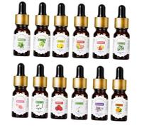 UTHCLO Olio Essenziale Solubile in Acqua da 10ml per Umidificatore Aromaterapia, con Contagocce, per Diffusori e Ambienti come Casa o Ufficio