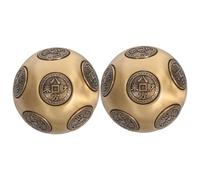 UTHCLO Palla da Esercizio Manuale in Ottone Massiccio da Dodecaedro Rotante per Migliorare la Forza delle Mani e Ridurre lo Stress Attrezzo per Riabilitazione e Stimolazione Sensoriale