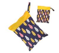 UTHCLO Pannolini con Zip Organizer per Pannolini Bagnati e Asciutti per Viaggi e Cambio Bebè