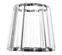 UTHCLO Paralume in Vetro Trasparente E14 per Lampada a Sospensione Copertura Luminosa in Cristallo per Soggiorno Paralume da Parete e Soffitto Clip Facile da Installare Design Piccolo