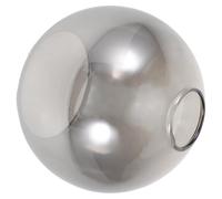 UTHCLO Paralume Sfera in Vetro Trasparente per Lampadario e Applique da Parete Grande Semicircolare per Soggiorno Camera e Sala da Pranzo Ricambio Resistente con Illuminazione Uniforme